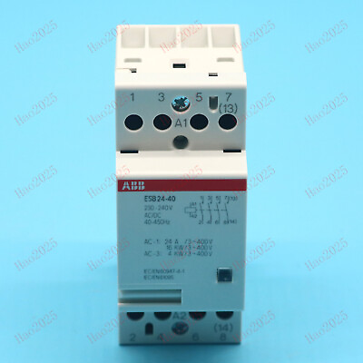 #ad NEW Abb Building type contactor ESB24 40 220 230V 24A Free shipping #S $75.33