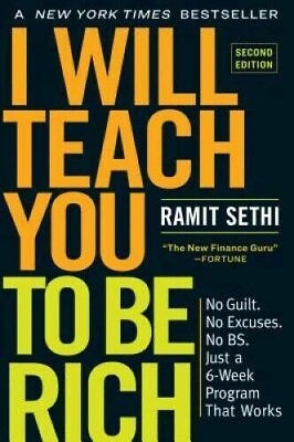 #ad usa stock I Will Teach You to Be Rich by Ramit Sethi color Paperback $10.50