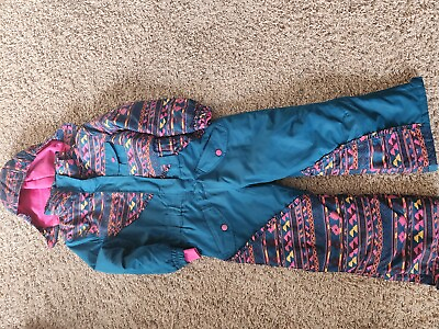 #ad Youth Waterproof Snowsuit Jumpsuit Coverall Ski Suits Size 8 Excellent Condition $40.00