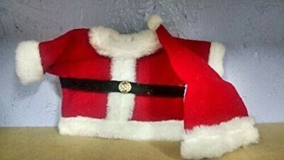 #ad Bear doll beanie Clothes Santa Clause Costume Large Size $2.99