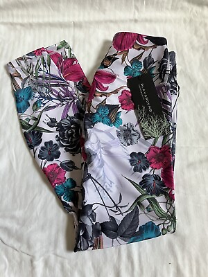 #ad NWT $90 Playground Womens Leggings XS Floral Roxanne Style PW75322 $25.00
