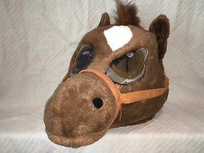 #ad Dan Dee Big Greeter Plush Large Brown Horse Mascot Costume Head Unisex Adult $20.74