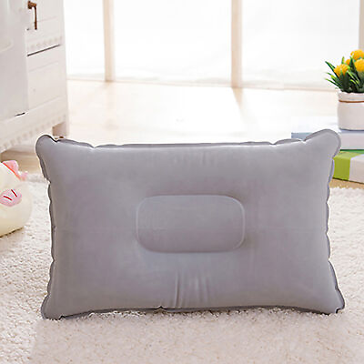 #ad Pillows Inflatable Easy to Store Portable Inflatable Rest Pillow Pvc $7.42