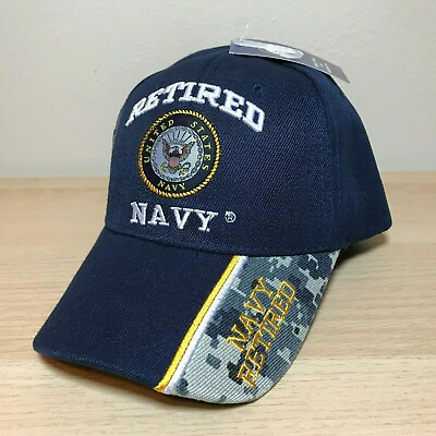 #ad Official US Navy Licensed Retired Navy Cap Hat $10.99