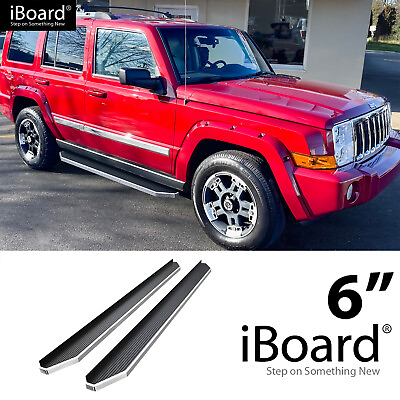 #ad Polished 6quot; iBoard Side Step Nerf Bar Fit 05 10 Jeep Grand Cherokee Commander $199.00