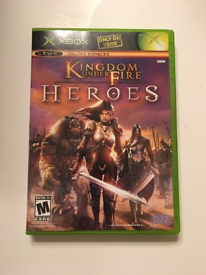 #ad Kingdom Under Fire Heroes Original Microsoft Xbox Complete CIB NTSC 2005 MINT $7.49