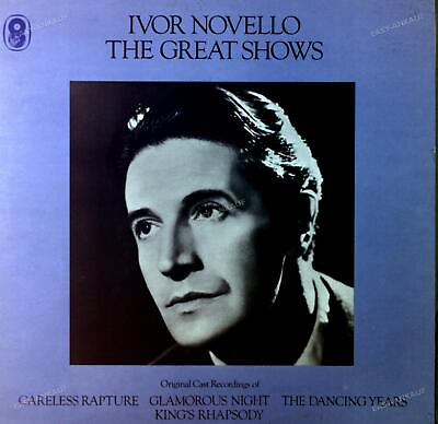 #ad Ivor Novello Ivor Novello The Great Shows 2LP 1974 VG VG .* $5.99