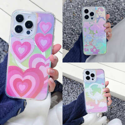 #ad Cute Pattern Girl Magnetic Cell Phone Case For iPhone 15 14 Plus 13 12 Pro Max $10.65