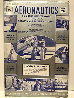 #ad Vintage Aeronautics Magazine Issue # 20 Volume # 4 January 15 1941 $11.99