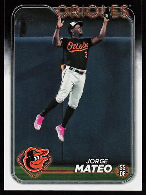 #ad 2024 Topps Jorge Mateo #42 BASEBALL Baltimore Orioles $0.99