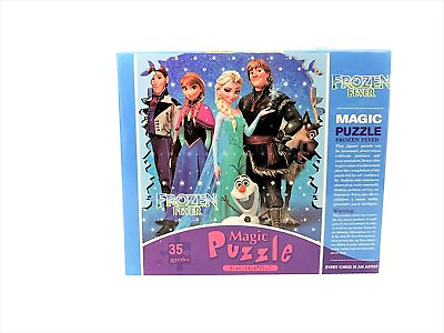 #ad 35 Pieces Small Frozen Puzzle for Kids. Great for Travel and Having Fun $8.49