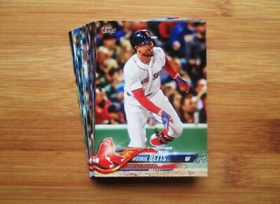 #ad 2018 Topps Boston Red Sox TEAM SET w Update Devers Variation 35 Cards $49.99