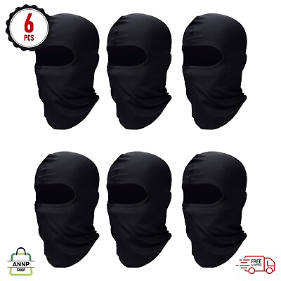 #ad Mascaras para el sol UV 6 pzs mascara Sun pasamontañas pasamontana cubre cara 6p $16.39