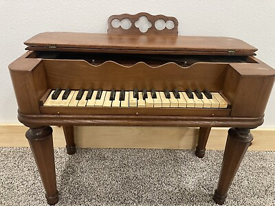 #ad Antique Miniature Salesman Piano $2500.00