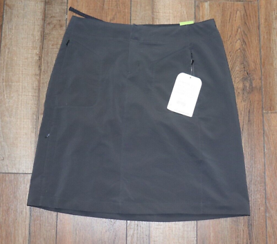 #ad REI Skirt Women Size 6 Cool Grey Pockets Outdoor Pinyon Peak NWT $19.99