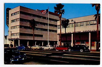 #ad Postcard Columbia Square CBS K.N.X. Hollywood California Standard View Card $2.99