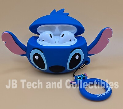 #ad NEW STITCH LILO amp; STITCH AIRPOD CASES FOR APPLE AIRPOD 1ST amp; 2ND GENERATION $4.99