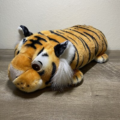 #ad Tiger Tale Toys Terrence the Sleepy Tiger 16 Inch Large Plush Pillow Viahart $23.99