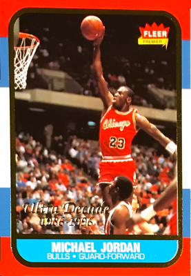 #ad MICHAEL JORDAN ROOKIE CARD 1986 Photo Magnet @ 3quot;x5quot; $8.99