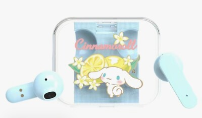 #ad Cinnamoroll Kawaii Earphones Earbuds Headphones Wireless Sanrio Kawaii $40.99
