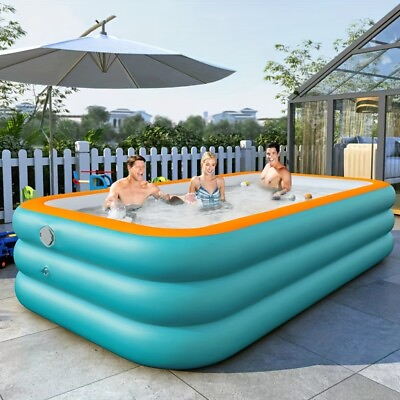 #ad Inflatable Swimming Pool Household Ocean Ball Large Adult Family $43.28