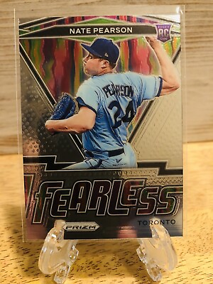 #ad 2021 Panini Prizm Baseball Nate Pearson RC #FR2 Fearless Prizm Toronto Blue Jays $4.99