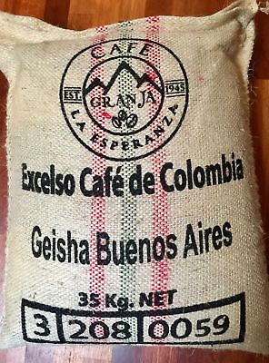 #ad GEISHA Colombia La Esperanza Coffee Beans Medium Roast 5 1 Pound Bags $92.95