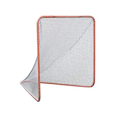 #ad #ad Official Lacrosse Goal with a 6mm Net Orange 100% Steel Frame 6 x 6 Foot ... $197.69