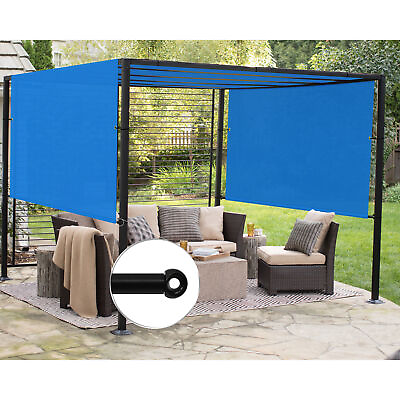 #ad Universal Replacement Pergola Shade Cover Canopy w Rod Pocket 14 FT blue $238.39