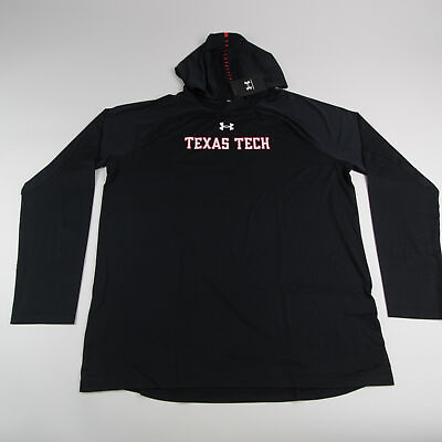 #ad Texas Tech Red Raiders Under Armour Long Sleeve Shirt Men#x27;s Black New $20.99