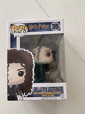 #ad Funko Harry Potter Bellatrix Pop Figure $8.79