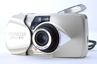 #ad Near Mint Olympus µ mju II 110 35mm Point amp; Shoot Film Camera From Japan $149.99
