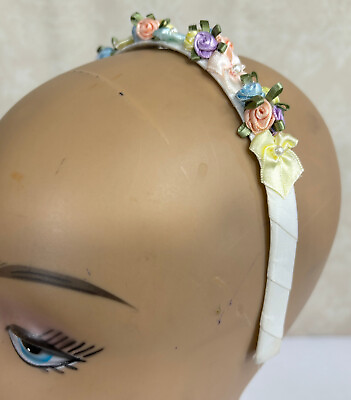 #ad Floral Flower Girl Colorful Ladies Headband Hair Accessory $8.85