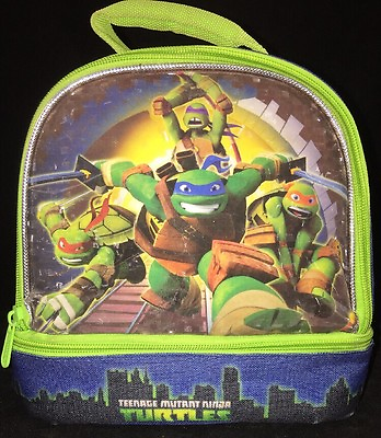 #ad Teenage Mutant Ninja Turtles Insulated Lunch Bag Lunch Box $9.98