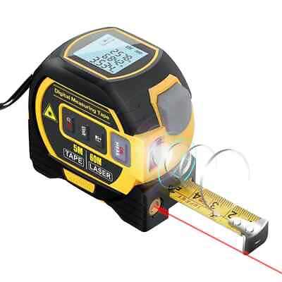 #ad 40m 60m Laser Distance Meter Rangefinder Laser Measure Surveying Equipment New $55.11