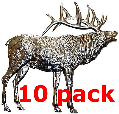 #ad Metal Stampings Elk Wapiti Land Mammal Deer Family STEEL .020quot; Thickness A12 $46.50