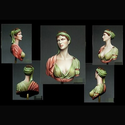 #ad 1 10 Empire style France 1808 1809 Resin Model Bust Historical figures Unpainted $29.89