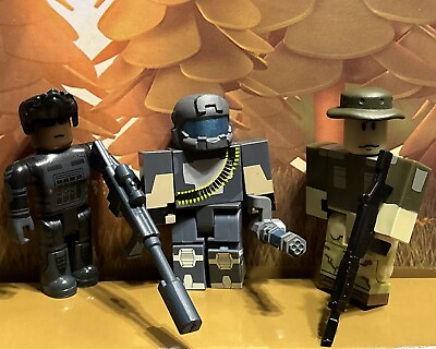 #ad Roblox Toys Army Soldiers Action Figures With Accessories No Box Or Codes. $14.99