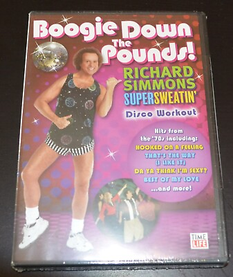 #ad SEALED NEW Richard Simmons: Boogie Down The Pounds DVD 2013 $8.99