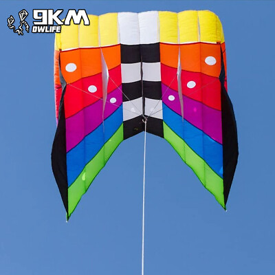 #ad 12㎡ Flow Form Pilot Lifter Kite Large Single Line Parafoil Kite 30D Nylon Fabric $398.96