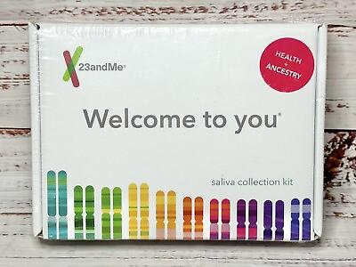 #ad 23 and Me DNA Test Health Ancestry Genetic Service Kit New Sealed Expired 2023 $119.99