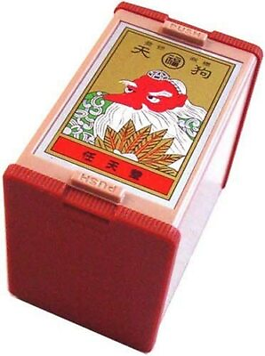 #ad Nintendo Japanese Playing Cards Game Hanafuda Marufuku Tengu Red from Japan New $32.89