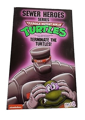 #ad NECA Teenage Mutant Ninja Turtles Sewer Heroes Series Terminate The Turtles New $42.00