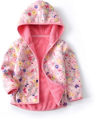 #ad Feidoog Toddler Polar Fleece Jacket Hooded Baby Boys Girls Autumn Winter Long Sl $106.62