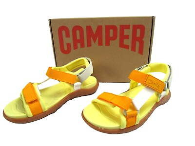 #ad Camper Kids Ankle Strap Flat Sandal Big Kid U.S. Sz 3.5 Outdoor Footwear $45.00