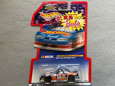 #ad Special Edition KB Toys Barbie NASCAR Hot Wheels Pro Racing $29.95