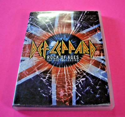 #ad DEF LEPPARD ROCK OF AGES: DEFINITIVE COLLECTION DVD 2005 VG COND. $4.99