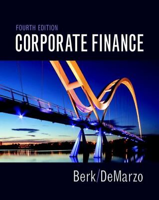 #ad Corporate Finance 4th Edition Pearson Series in Finance $27.57