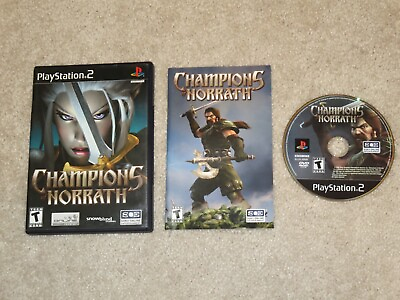 #ad Great Shape Champions of Norrath Playstation 2 PS2 RARE RPG 100% Complete CIB $34.99