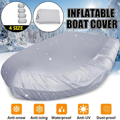 #ad 1PC Inflatable Boat Cover Waterproof For Kayak Rubber Anti Dust UV Protector $55.00